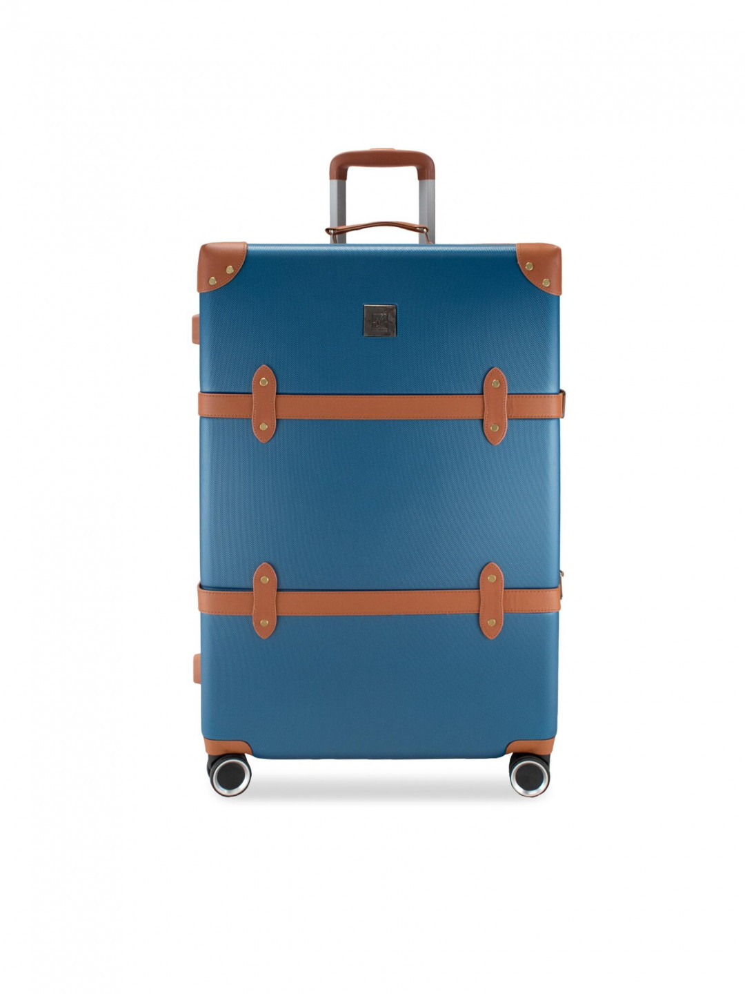 Semi Line Velký kufr T5672-4 Tmavomodrá